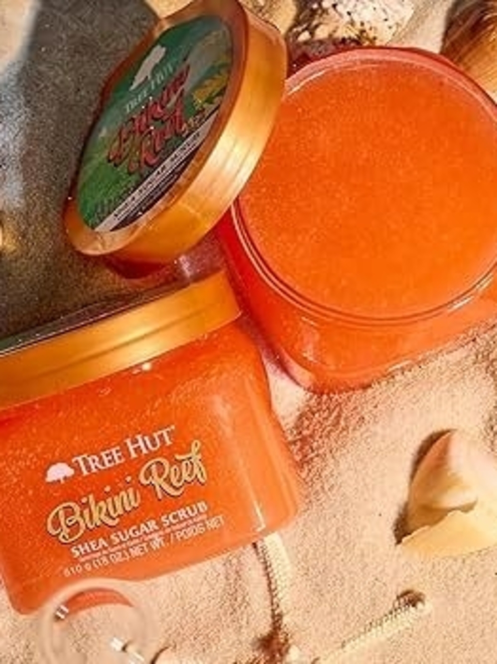 Tree Hut Bikini Reef Shea Sugar Scrub - Orange Exfoliant